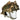KMCS Helmet Cover – Next-Gen Brown-Kicking Mustang-