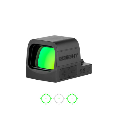 Collimatore OLIGHT Osight SE Green Dot — Nero-OLIGHT-