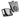 Sgancio rapido Gun Flower QRC per fondine — Nero