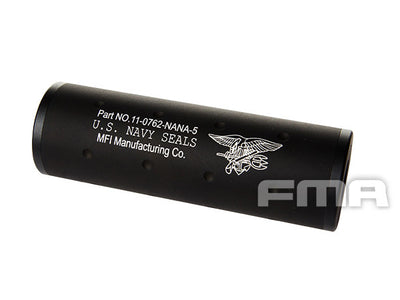 FMA U.S. Navy Seals Type Silencer 35x107 mm - Black-FMA-