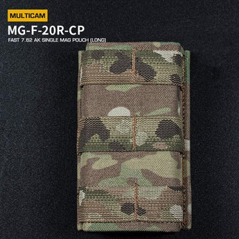 Tasca portacaricatori Wosport FAST AK 7.62 singolo — Multicam-Wosport-