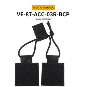 Tasca utility Wosport Elastico con Velcro per Pouch Aperte — Multicam Black-Wosport-