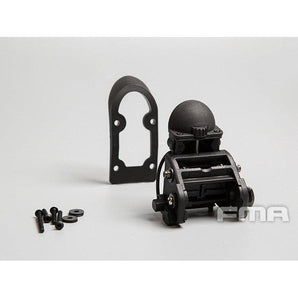 Attacco notturno FMA AVS-9 Aviator's NVS Mount — Nero-FMA-