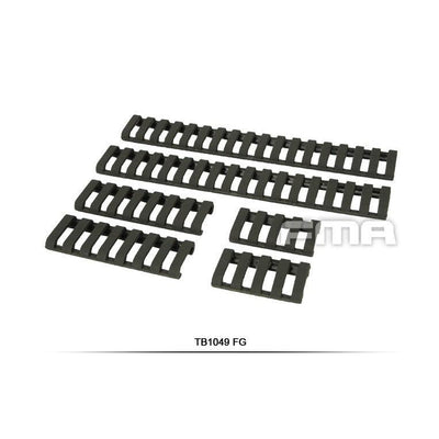 FMA Soft Rail Cover BK Set 6PCS (FG)-FMA-