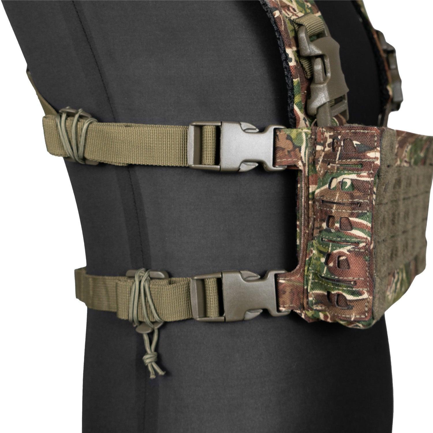 Panneau gilet tactique Patch ID modulaire Molle - 19 cm Noir - Gilets Panneau gilet tactique Patch ID modulaire Molle - 19 cm Noir - Gilets