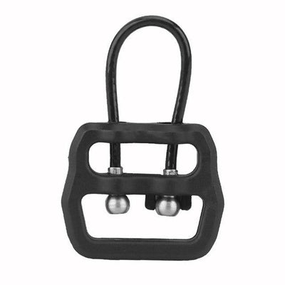 Fibbia sgancio rapido Wosport per cinghia AK — Nero-Wosport-