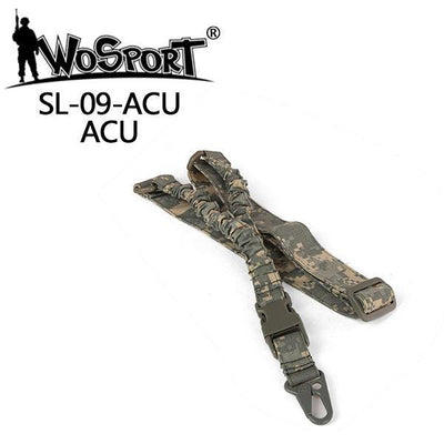 Tactical 1-point bungee sling, ACU-Wosport-