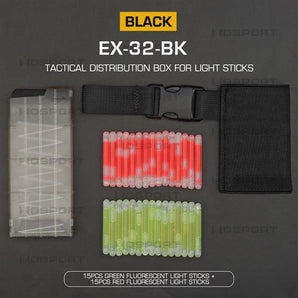 Illuminazione Wosport Tactical Light Stick Distribution Box — Nero-Wosport-