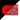 TagLit(TM) Rechargeable Magnetic LED Marker - red