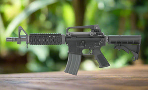 WE GBBR M4 CQB V3 - Black-WE-